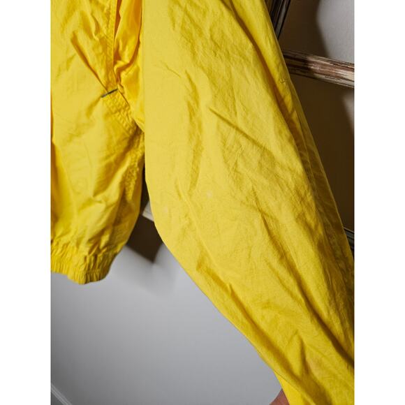 Vintage Goodyear Blimp Yellow & Blue Zip Up Utility Jacket Men's Size Medium - Picture 13 of 16